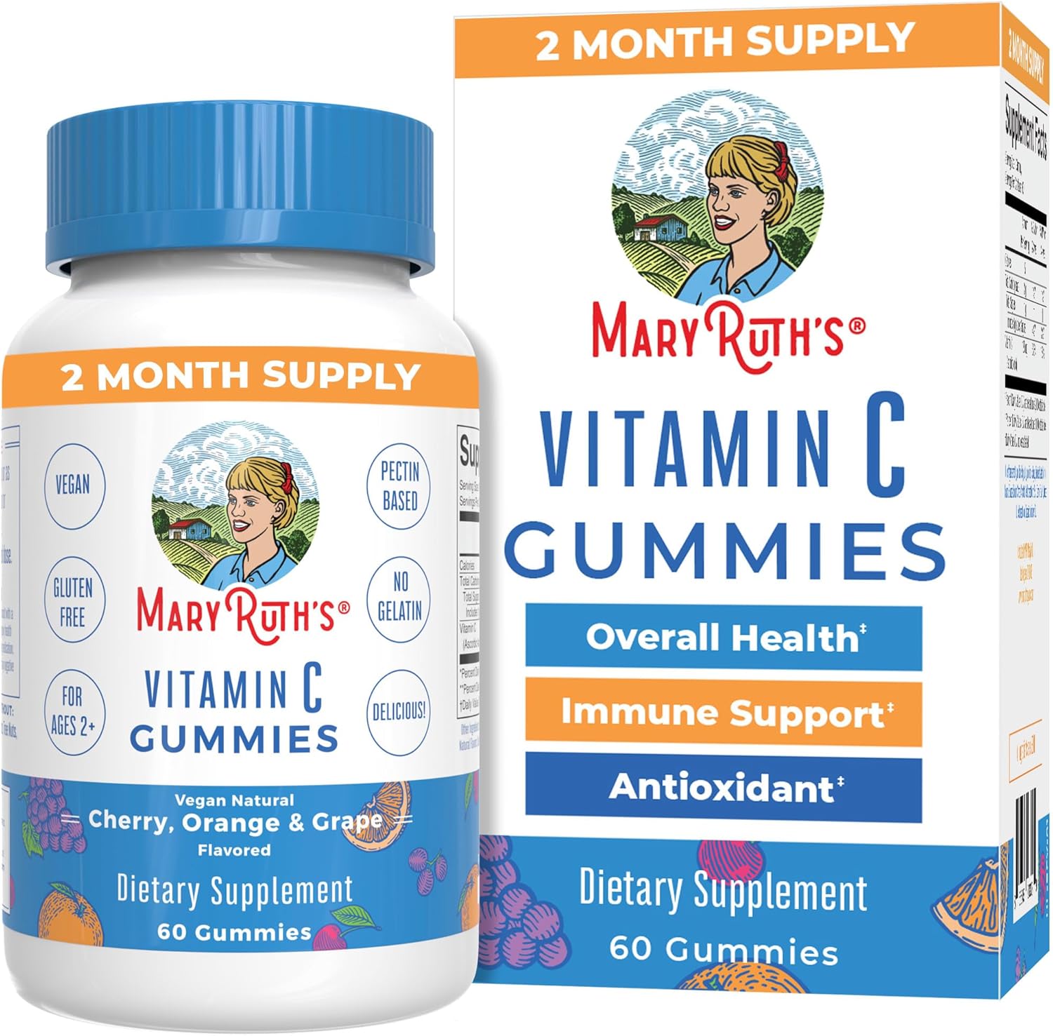 MaryRuth Organics Vegan Vitamin C Gummies