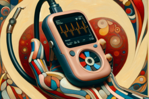 EMAY Portable ECG Monitor: Record ECG and Heart Rate Anytime, Anywhere