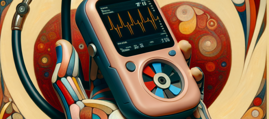 EMAY Portable ECG Monitor: Record ECG and Heart Rate Anytime, Anywhere