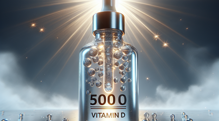 Get Your Daily Dose of 5000 IU Vitamin D with Liquid Drops