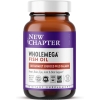 New Chapter Wholemega Fish Oil Supplement - Wild Alaskan Salmon Oil with Omega-3 + Vitamin D3 +...
