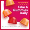 SmartyPants Organic Women’s Multivitamin Gummies: Biotin, Probiotics, Methylfolate, Omega 3 (ALA), Vitamin D3, C, Vitamin B12, B6, A, K & Zinc, Inositol, Gluten Free, 120 Count (30 Day Supply)