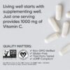 Sports Research Vitamin C 1000mg – Non-GMO Project Verified Ascorbic Acid Vitamin C Supplement…