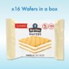 Rip Van Vanilla Keto Wafer Cookies, Healthy Vegan Snack, Non GMO, Low Carb, Low Sugar (1g), Low…