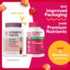 SmartyPants Organic Women’s Multivitamin Gummies: Biotin, Probiotics, Methylfolate, Omega 3 (ALA), Vitamin D3, C, Vitamin B12, B6, A, K & Zinc, Inositol, Gluten Free, 120 Count (30 Day Supply)