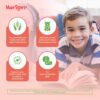 MaryRuth Organics Kids Vitamins | USDA Organic | Multivitamin Gummies + Postbiotics for Ages 4+ | Lactobacillus Rhamnosus | Vegan | Non-GMO | 60 Count