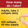 Nature Made Fish Oil 1200 mg Softgels, Fish Oil Supplements, Omega 3 Fish Oil for Healthy Heart…