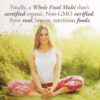 Garden of Life Organics Organic Multivitamin for Women – Womens Multi with Vitamin C, D, Folate, B6, B12, Biotin, Iron, Vegan Whole Food Vitamins for Women, Energy, Skin, Nails, 60 Tablets
