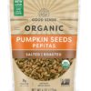 Good Sense Roasted & Salted Organic Pumpkin Seeds (Pepitas), Non-GMO & All Natural, 6 Ounce...
