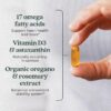 New Chapter Wholemega Fish Oil Supplement – Wild Alaskan Salmon Oil with Omega-3 + Vitamin D3 +…
