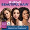 Organic Hair Skin Nails Vitamins for Women with Biotin 5000mcg and Vitamin E, Vegetarian-Friendly Supplements That Help Produce Keratin -120 Count