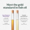 New Chapter Wholemega Fish Oil Supplement – Wild Alaskan Salmon Oil with Omega-3 + Vitamin D3 +…