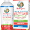 MaryRuth Organics Multivitamin for Women Men & Kids | Sugar Free | Vegan | Vitamin A, C, D, E, B12, Zinc | Daily Vitamins for Kids, Mens, Womens | Energy & Beauty Booster Multimineral | 32 Fl Oz