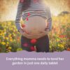 Garden of Life Organics Prenatal Vitamin: Folate for Energy & Healthy Fetal Development, Non-constipating Iron, Vitamin C, B6, B12, D3  Organic, Non-GMO, Gluten-Free, Vegan, 30 Day Supply