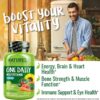 NATURELO Mens Multivitamins – One Daily Multivitamin for Men with Vitamins, Minerals & Organic Whole Foods, Boost Energy & Health, Non-GMO, 60 Vegetarian Capsules