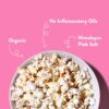 LesserEvil Himalayan Pink Salt Organic Popcorn, Premium Quality, Minimally Processed, No…