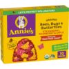 Annie's Organic Bees, Bugs, and Butterflies Fruit Flavored Snacks, Easter Basket Stuffers, 10...