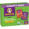 Annie's Organic Bunny Fruit Flavored Snacks, Easter Basket Stuffers, Variety Pack, Gluten Free,...