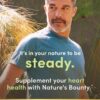 Nature’s Bounty Fish Oil, Supports Heart Health, 2400mg, Coated Softgels, 90 Ct.