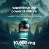 Thinbi Pure Himalayan Shilajit 10000mg Maximum Potency Organic Capsules 90 Count with Fulvic…