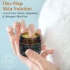 Organic Grass-Fed Beef Tallow Balm with Raw Honey – Moisturizing Cream for Soft, Smooth Skin -…