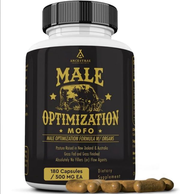 Ancestral Supplements Mofo, Supplements for Men, Support for Energy Levels and Overall Men's...