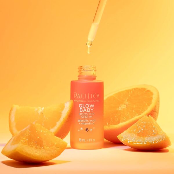 Pacifica Vitamin C Face Serum – Glow Baby Booster Facial Serum – Glycolic Acid Serum For Face -…
