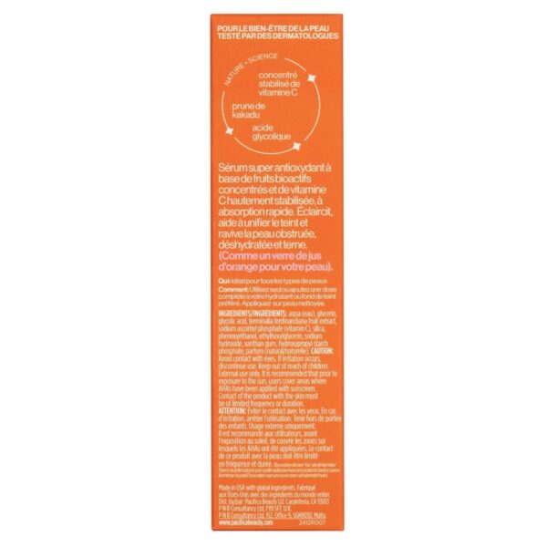 Pacifica Vitamin C Face Serum – Glow Baby Booster Facial Serum – Glycolic Acid Serum For Face -…