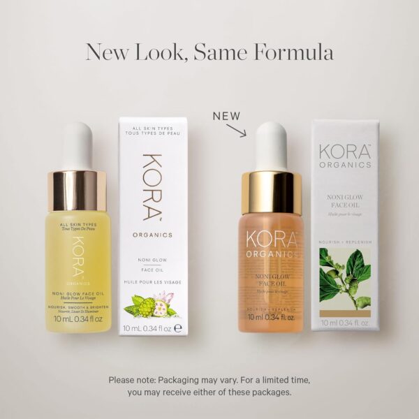 KORA Organics Noni Glow Hydrating Face Oil with Rosehip, Gua Sha Oil, Certified Organic, Cruelty…
