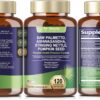Organic Saw Palmetto – Prostate Health Supplements for Men with Ashwagandha Root, Stinging…