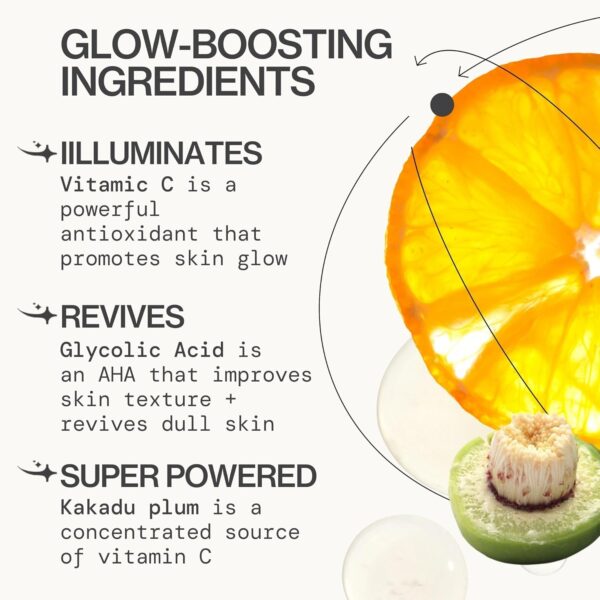 Pacifica Vitamin C Face Serum – Glow Baby Booster Facial Serum – Glycolic Acid Serum For Face -…