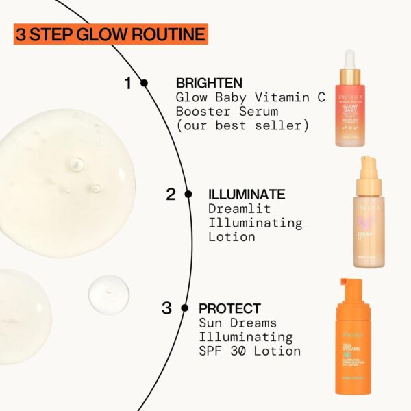 Pacifica Vitamin C Face Serum – Glow Baby Booster Facial Serum – Glycolic Acid Serum For Face -…