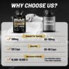 Shilajit Capsules – Premium Shilajit for Men – with Ashwagandha Ginseng and More Fulvic Acid for…