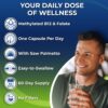 Men’s Daily Multivitamin  Vegan Methylated Multivitamin for Men with Saw Palmetto, Biotin,…