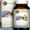 Garden of Life Organics Whole Food Multivitamin for Men, 60 Tablets, Vegan Mens Vitamins and...