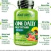 NATURELO Mens Multivitamins for Men 50+ – One Daily Multivitamin for Men with Vitamins, Minerals…