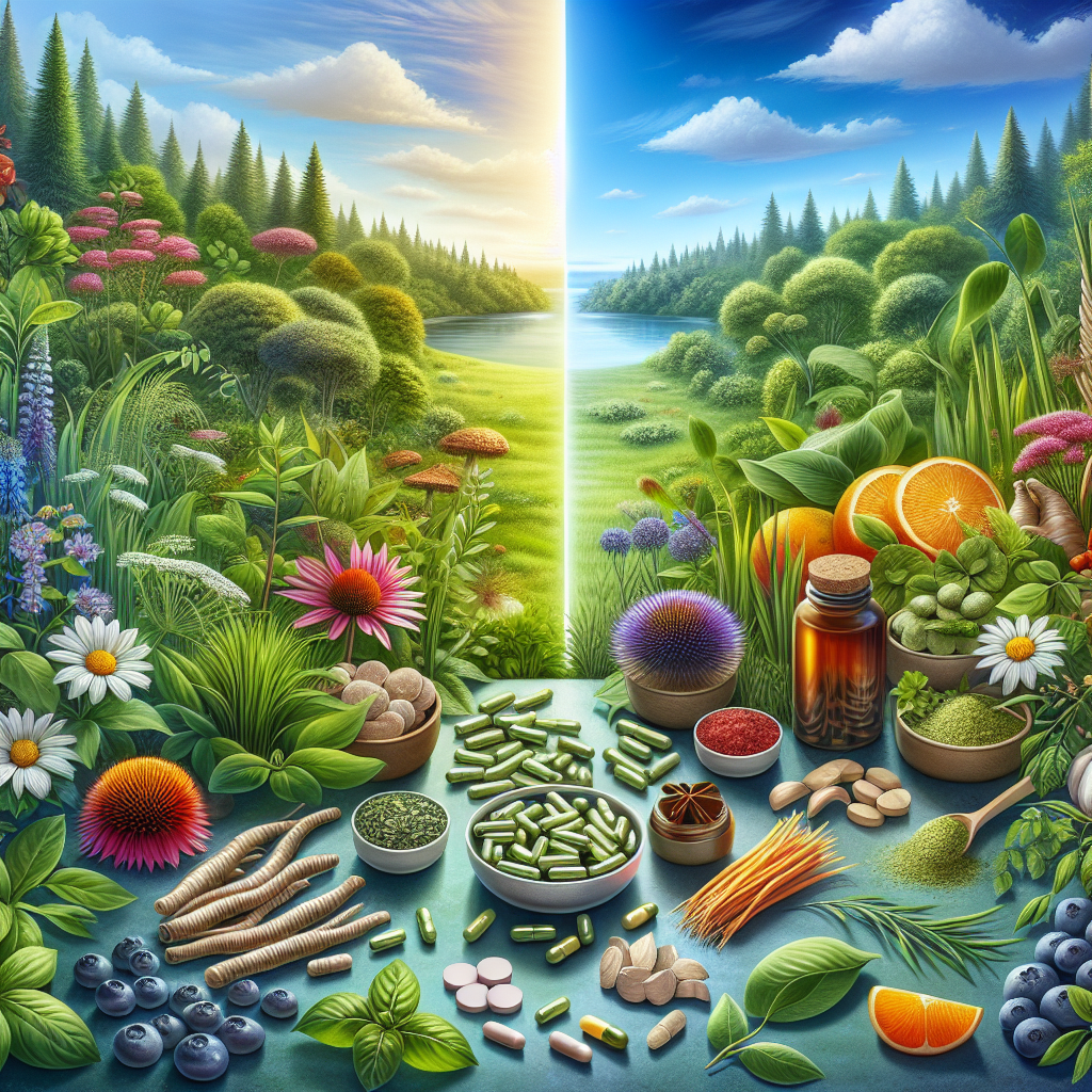 From Nature to Immunity: A Look at Natural Supplements