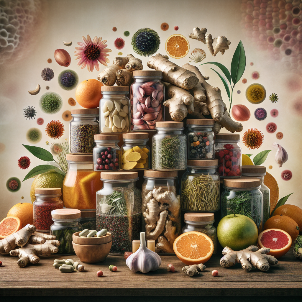 Unlocking Immunity: The Role of Natural Supplements".